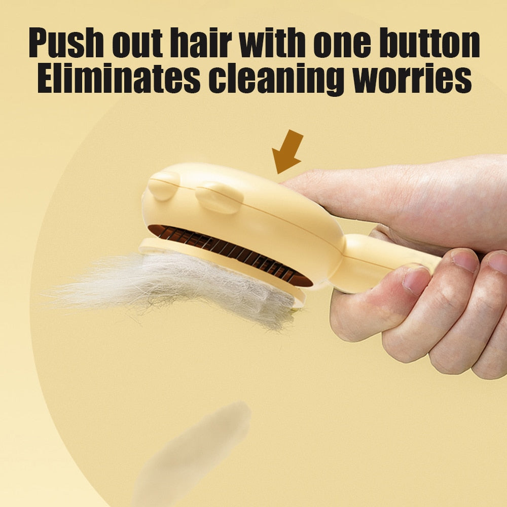 THE SELF - CLEANING BRUSH
