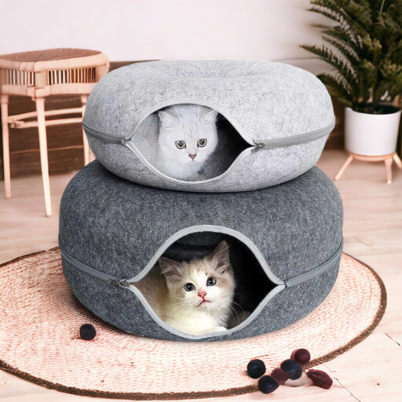 The ” Donut ” Cat Cave